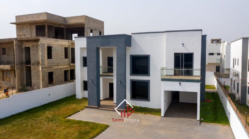 Luxury 4-Bedroom Mansion with Cinema Room and Boys’ Quarters in Adjiringanor | Samsvista