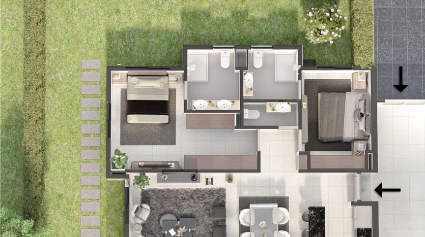 Modern 2-Bedroom Apartment for Sale (Off-Plan) | Samsvista