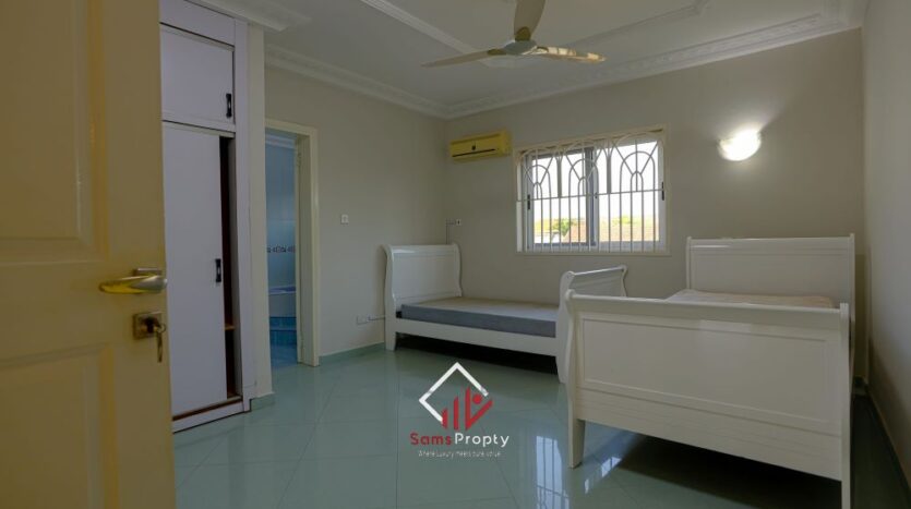 Luxurious 5-Bedroom Mansion with Cinema Room, Study, and Boys’ Quarters for Rent in Spintex | Samsvista
